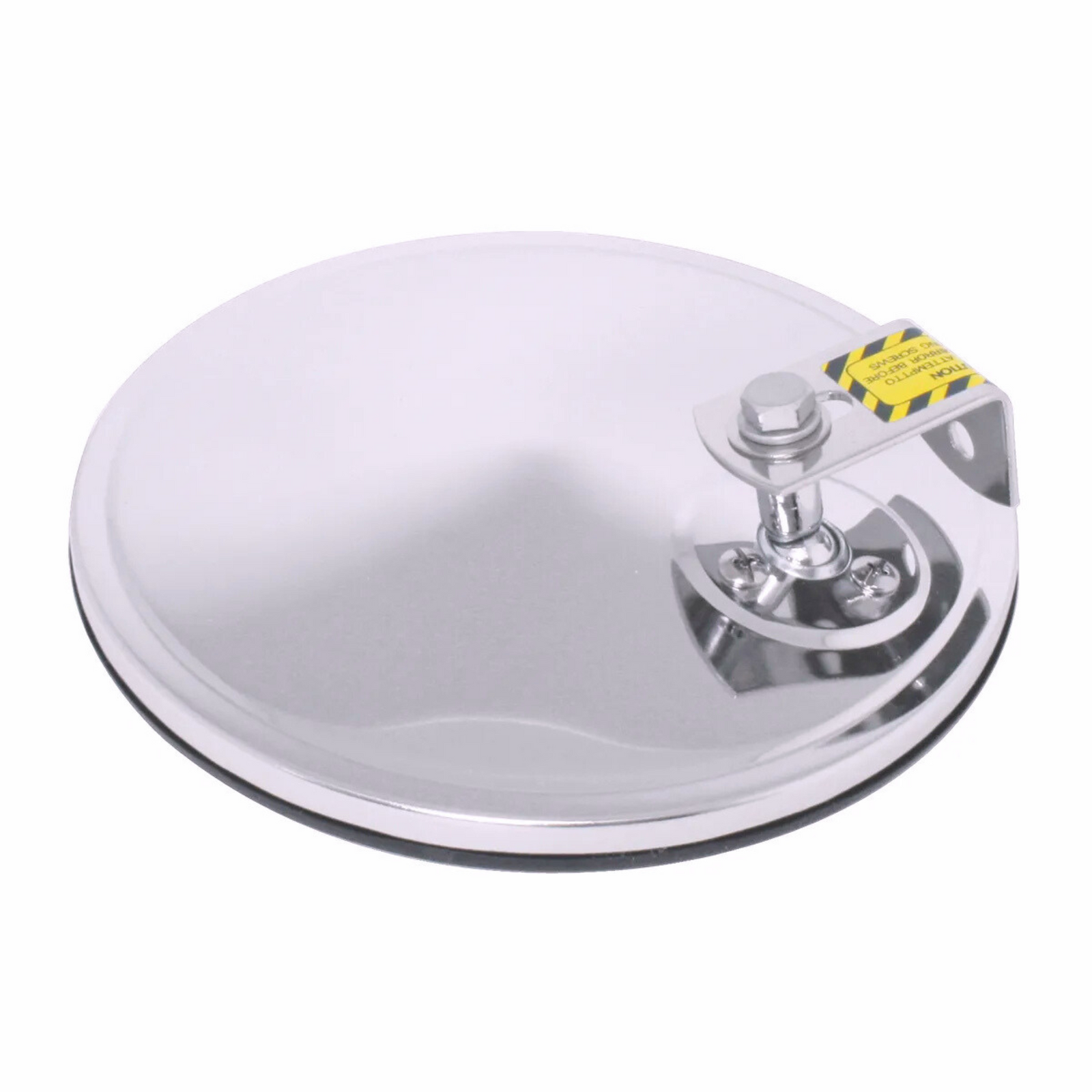 Convex Mirror | Offset Mount | 8" | Stainless Steel | Grand General