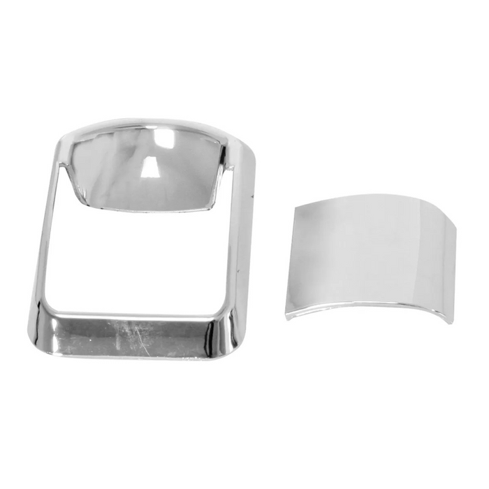 Door Window Switch Cover for Kenworth W & T Models | Single Switch | Chrome Plastic | Grand General