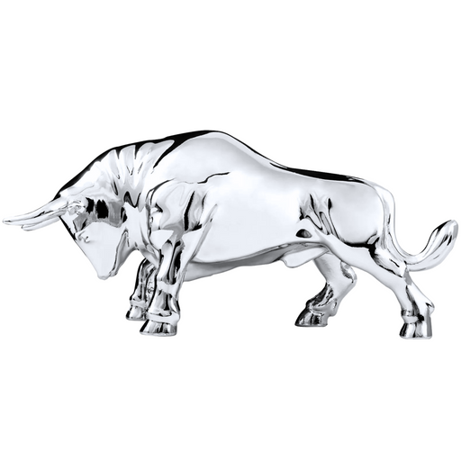 Fighting Bull Hood Ornament | Chrome | Grand General