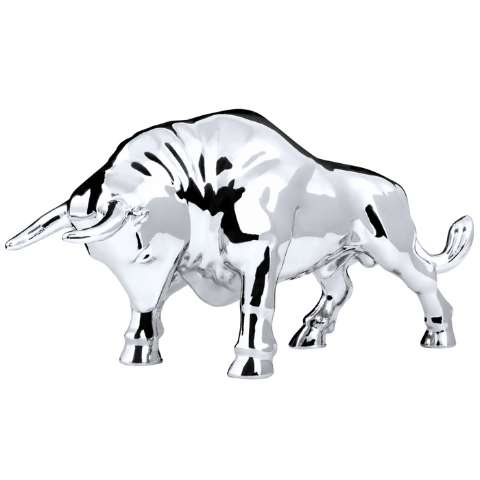 Fighting Bull Hood Ornament | Chrome | Grand General