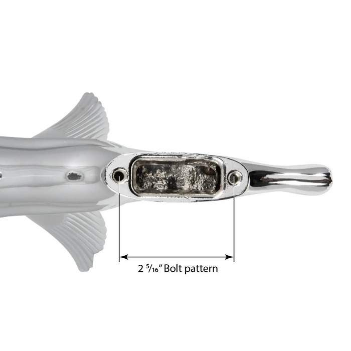 Flying Goddess Hood Ornament with Wings | Chrome | Grand General