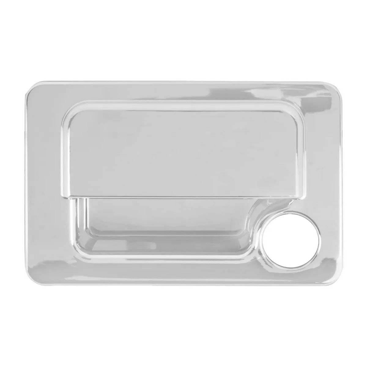 Alt Text
Glove Box Latch Cover for Peterbilt 2006 &amp; Later | Chrome Plastic | Grand General