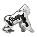 Gorilla King Hood Ornament | Chrome | Grand General