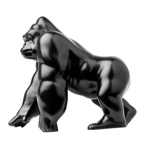 Gorilla King Hood Ornament | Matte Black | Grand General