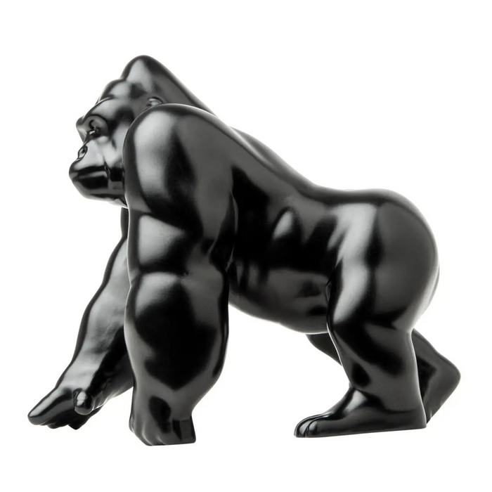 Gorilla King Hood Ornament | Matte Black | Grand General