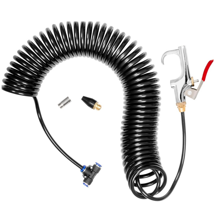 Heavy Duty Truck Cab Air Blow Gun Kit | Nylon Air Hose | Grand General