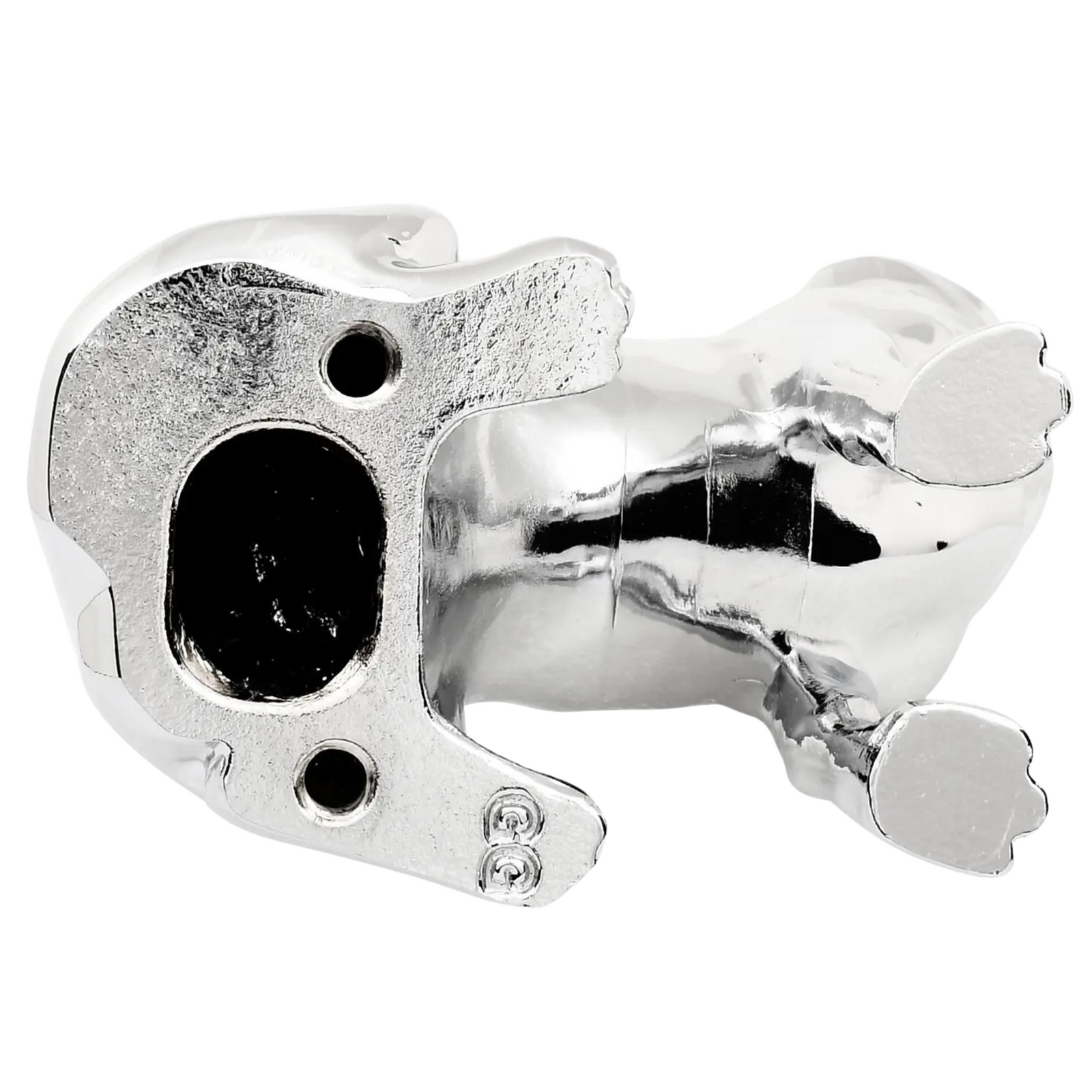 Howling Wolf Hood Ornament | Chrome - Grand General