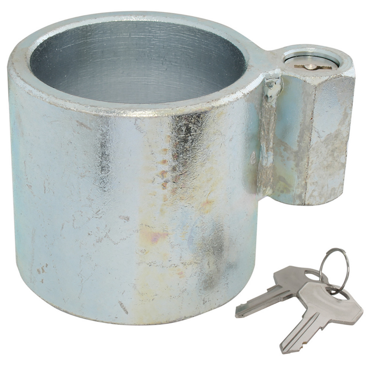 King Pin Lock | Heavy Duty Steel | 1/4" Thickness Wall Housing | Grand General
