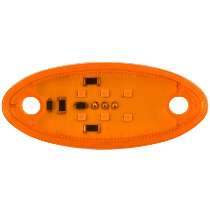 LED Glow Base for Grand General Swan Hood Ornament | Amber/Amber | Grand General