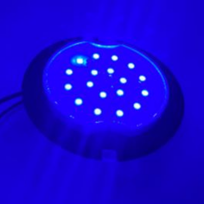 LED Sealed Base for Watermelon Glass Lens | Blue | Grand General
