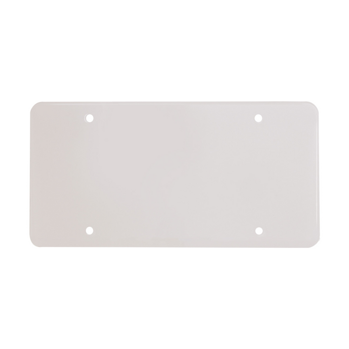 License Plate Protector | Bubble Style | Plastic | Clear | Grand General