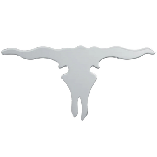 Longhorn Cut Out with Studs | Chrome Plated Steel | Grand General