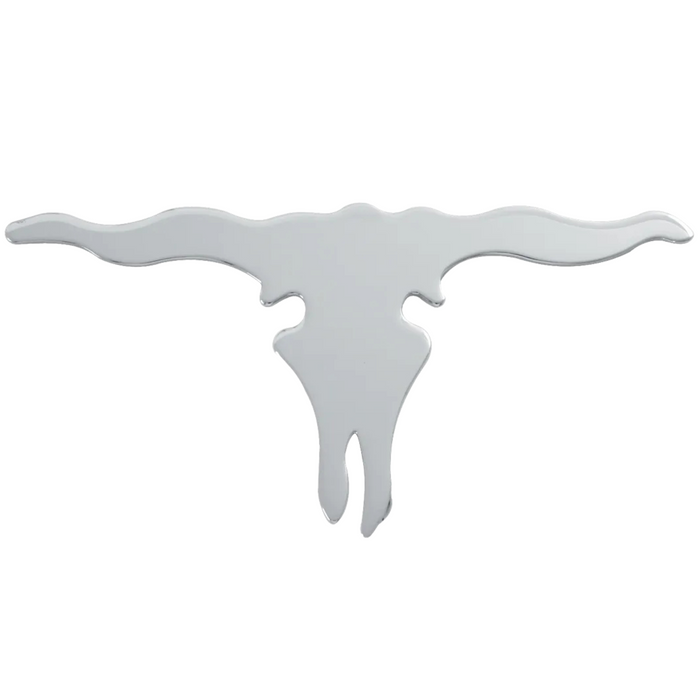 Longhorn Cut Out with Studs | Chrome Plated Steel | Grand General