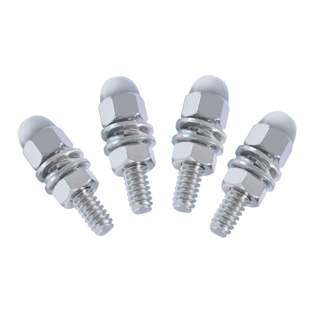 Mini Acorn Nut Set | Chrome Plated Steel | Grand General