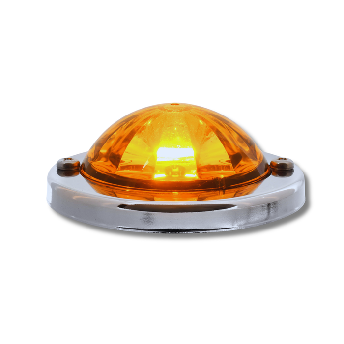 Mini Super Star Watermelon LED Light | Amber Lens Amber LED | Grand General