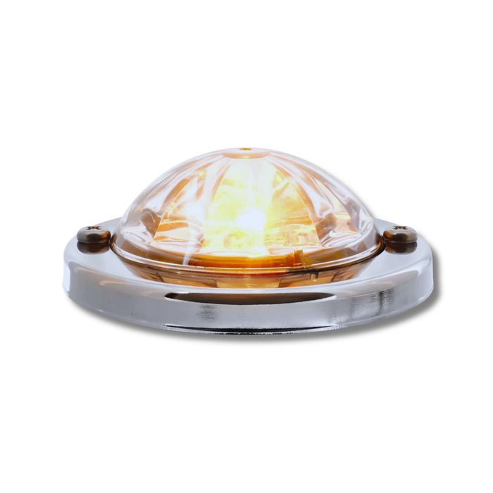 Mini Super Star Watermelon LED Light | Amber Lens Clear | Grand General