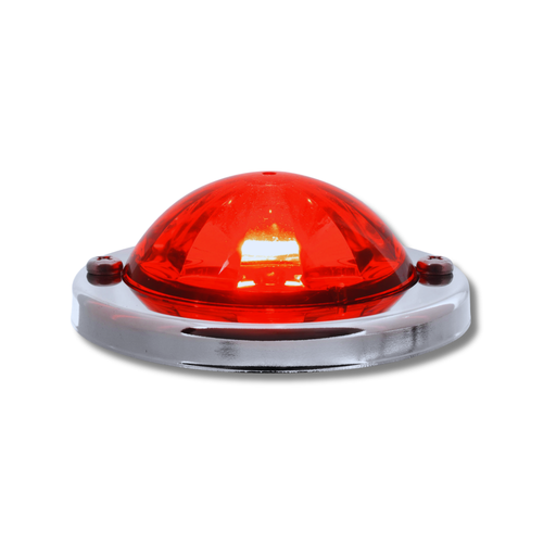 Mini Super Star Watermelon LED Light | Red Lens Red LED | Grand General