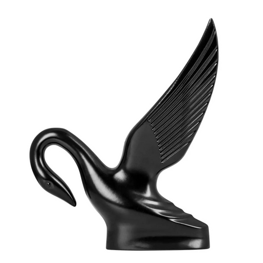 Original Swan Hood Ornament | Matte Black | Grand General