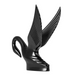 Original Swan Hood Ornament | Matte Black | Grand General