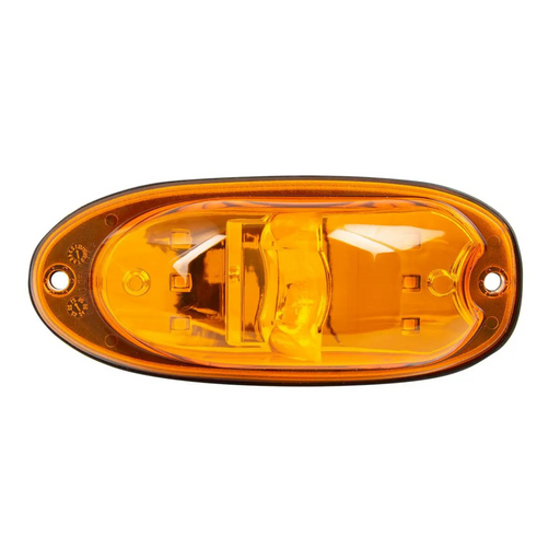 Oval Flange Mount LED Side Light | Amber | Grand General