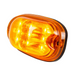 Oval Flange Mount LED Side Light | Amber | Grand General