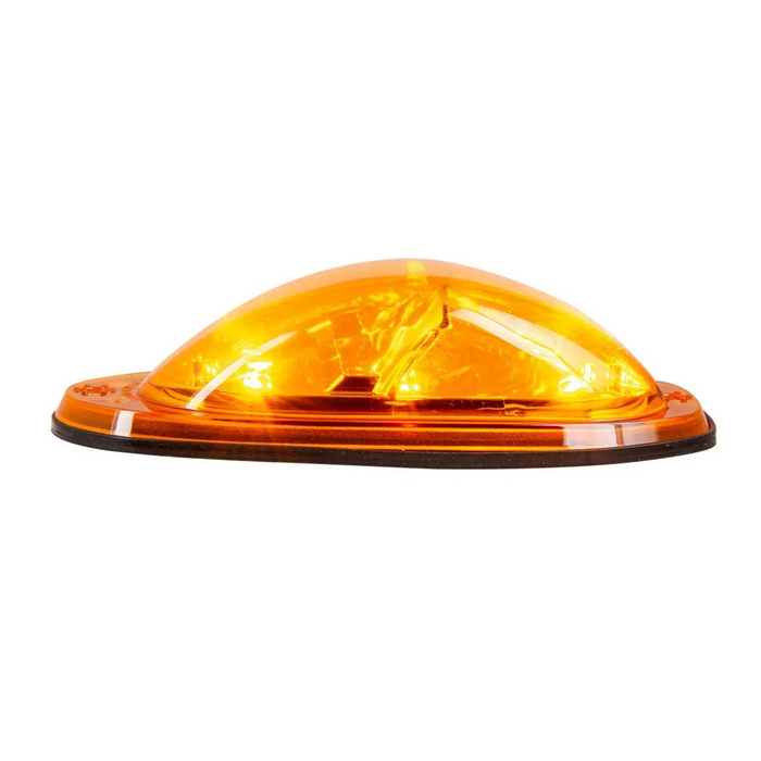 Oval Flange Mount LED Side Light | Amber | Grand General