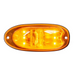 Oval Flange Mount LED Side Light | Amber | Grand General