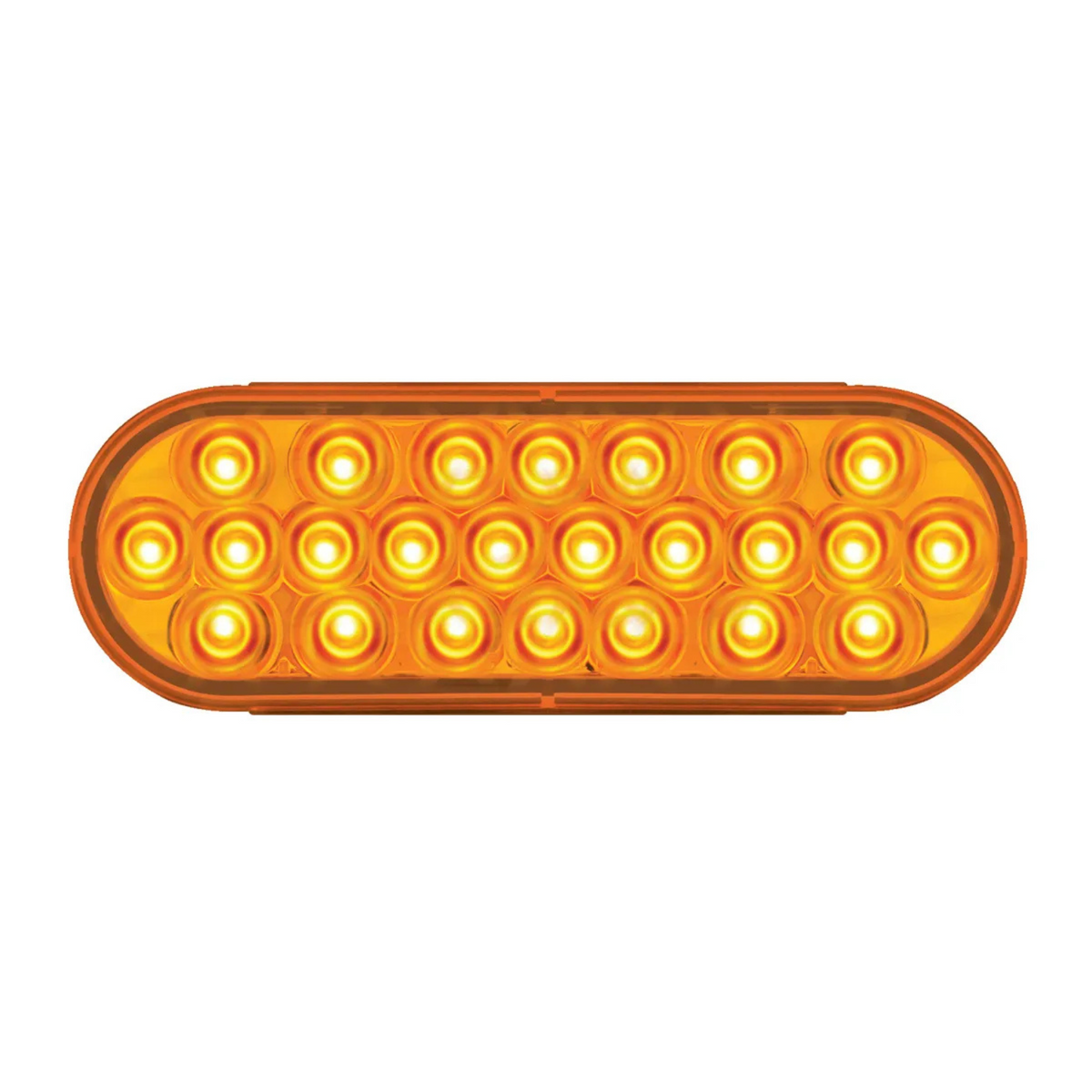 Oval Pearl LED Light | Amber/Amber | Grand General