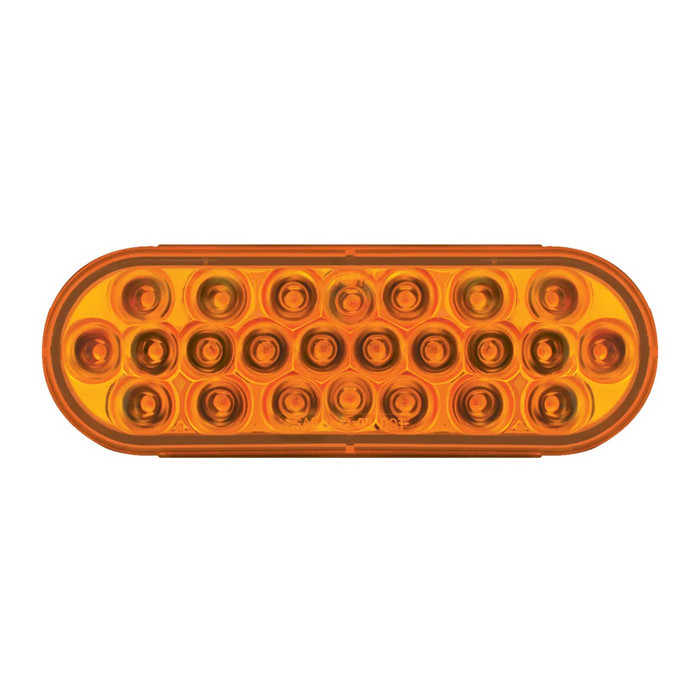 Oval Pearl LED Light | Amber/Amber | Grand General