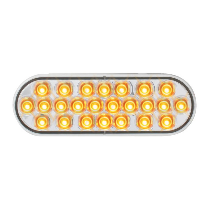 Oval Pearl LED Light | Amber/Clear | Grand General