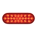 Oval Pearl LED Light | Red/Red | Grand General