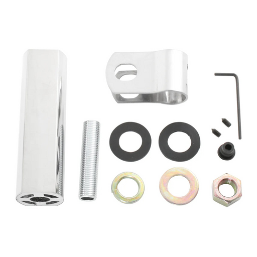 Pedestal Light Extension Kit with Mirror Clip | Chrome Plated | Grand General