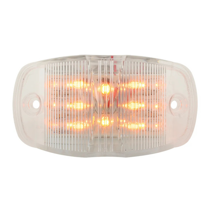Rectangle Wide Angle LED Light | Clear/Amber | Grand General