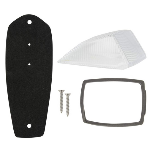Rectangular Plastic Lens Kit for Cab Marker Light | Grand General