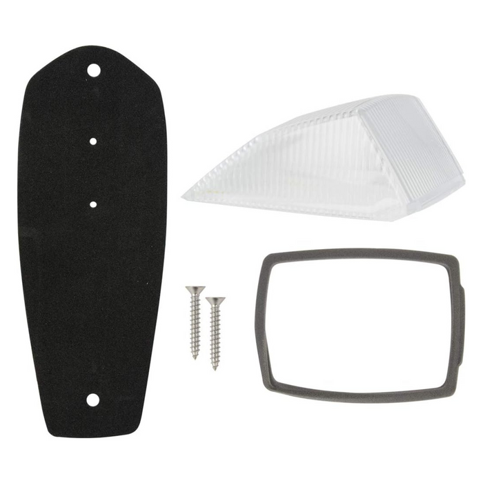 Rectangular Plastic Lens Kit for Cab Marker Light | Grand General