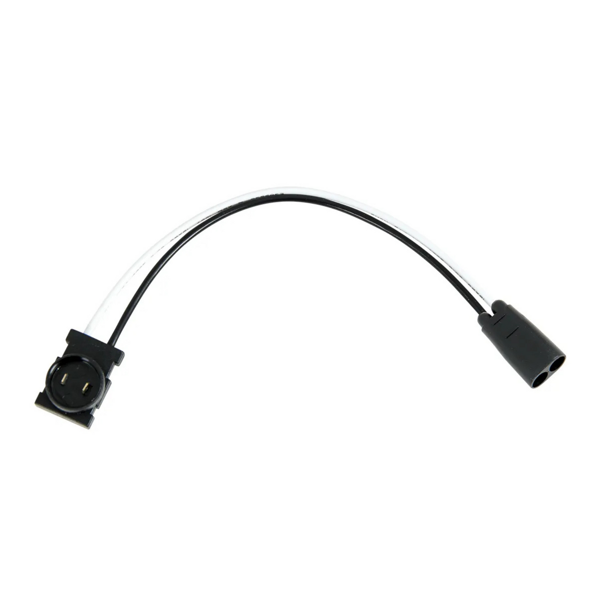 Round Male 2 Pin to Double Female Bullet Light Adapter Plug | 6" Lead Wire | Grand General