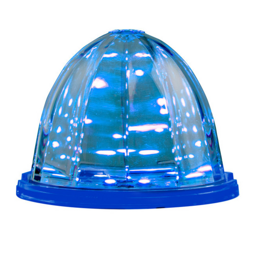 Sealed Watermelon LED Light w/ Clear Plastic Lens | Blue | Grand General