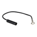 Single Female Plug for 0.180 Bullet | Black Wire with Ground Ring | Grand General