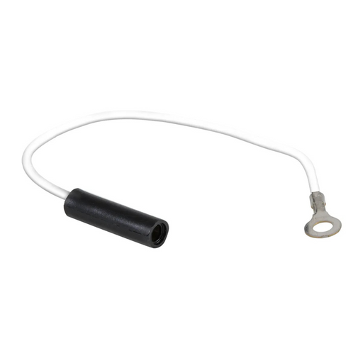 Single Female Plug for 0.180 Bullet | White Wire with Ground Ring | Grand General