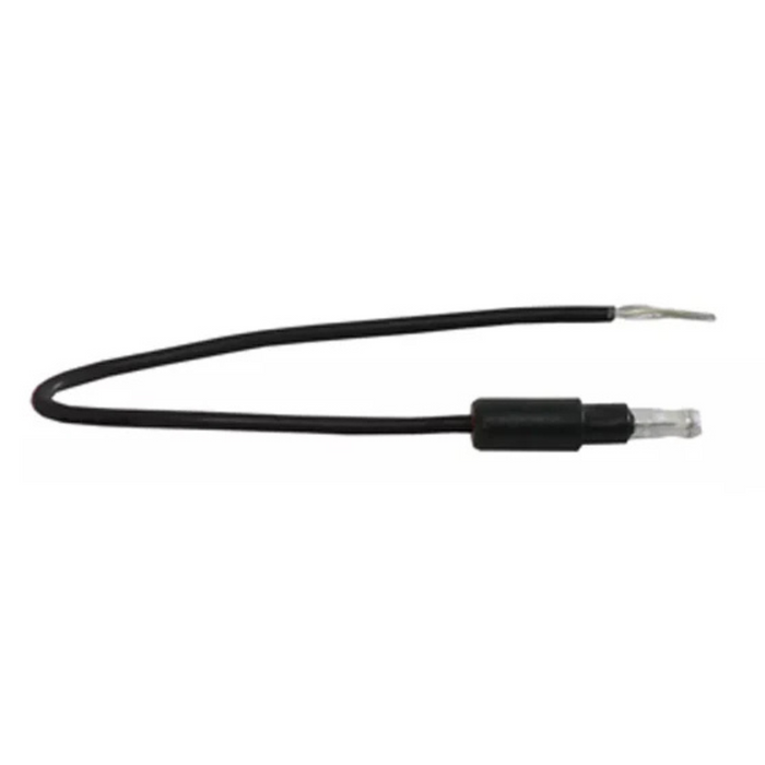 Single Male Light Plug | Black | Grand General