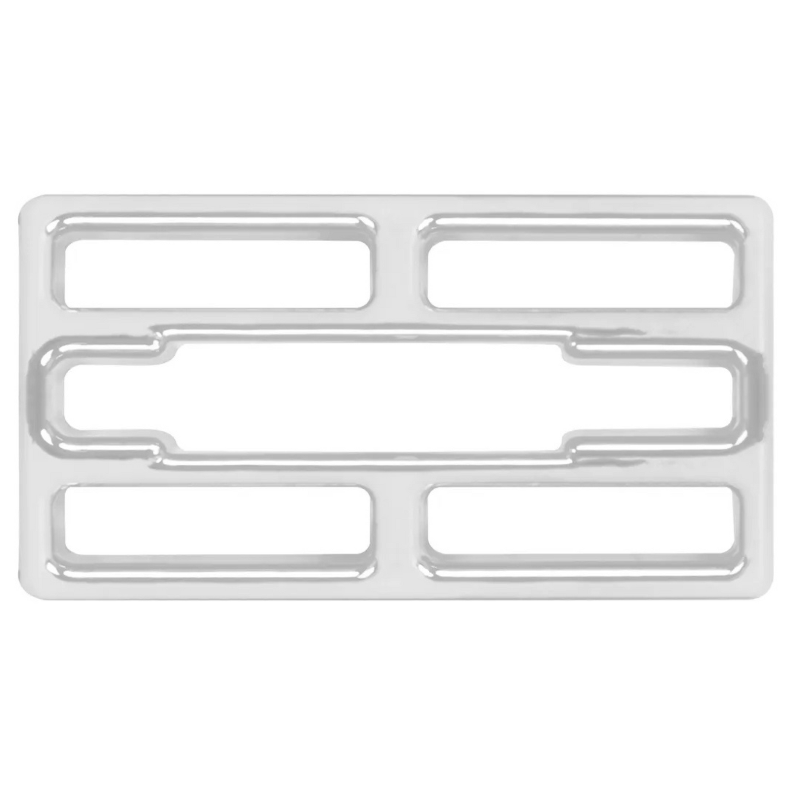 Small A/C Vent Cover for Kenworth W | Chrome Plastic | Grand General