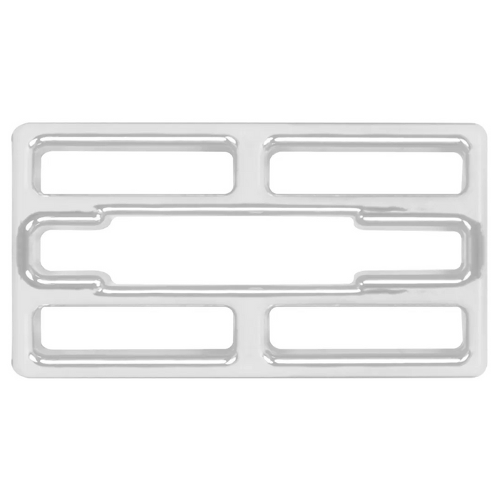 Small A/C Vent Cover for Kenworth W | Chrome Plastic | Grand General
