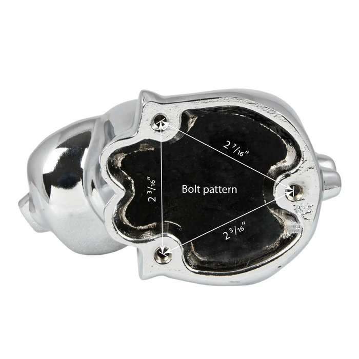 Smiling Pig Hood Ornament | Matte Black | Grand General