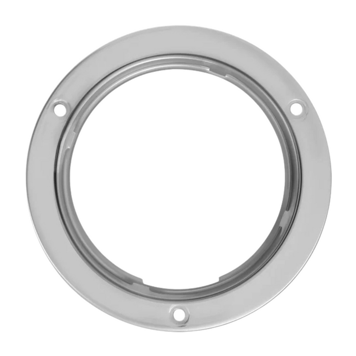 Stainless Steel Flange Mount Bezel | For 4" Pearl Light | Grand General