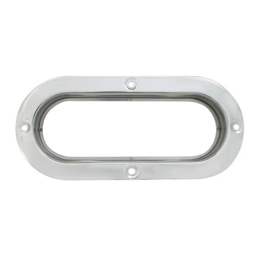 Stainless Steel Flange Mount Bezel for Oval Light | Grand General