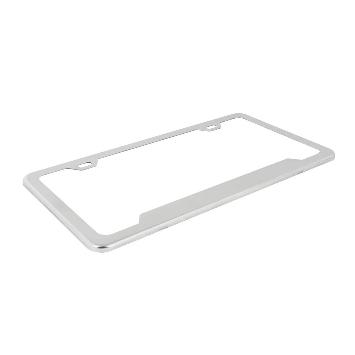 Stainless Steel License Plate Frame | 2 Holes | Grand General