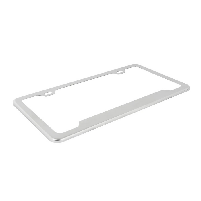 Stainless Steel License Plate Frame | 2 Holes | Grand General