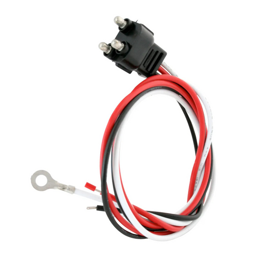 Straight 3-Prong Light Plug | 24" Lead Wire | Grand General