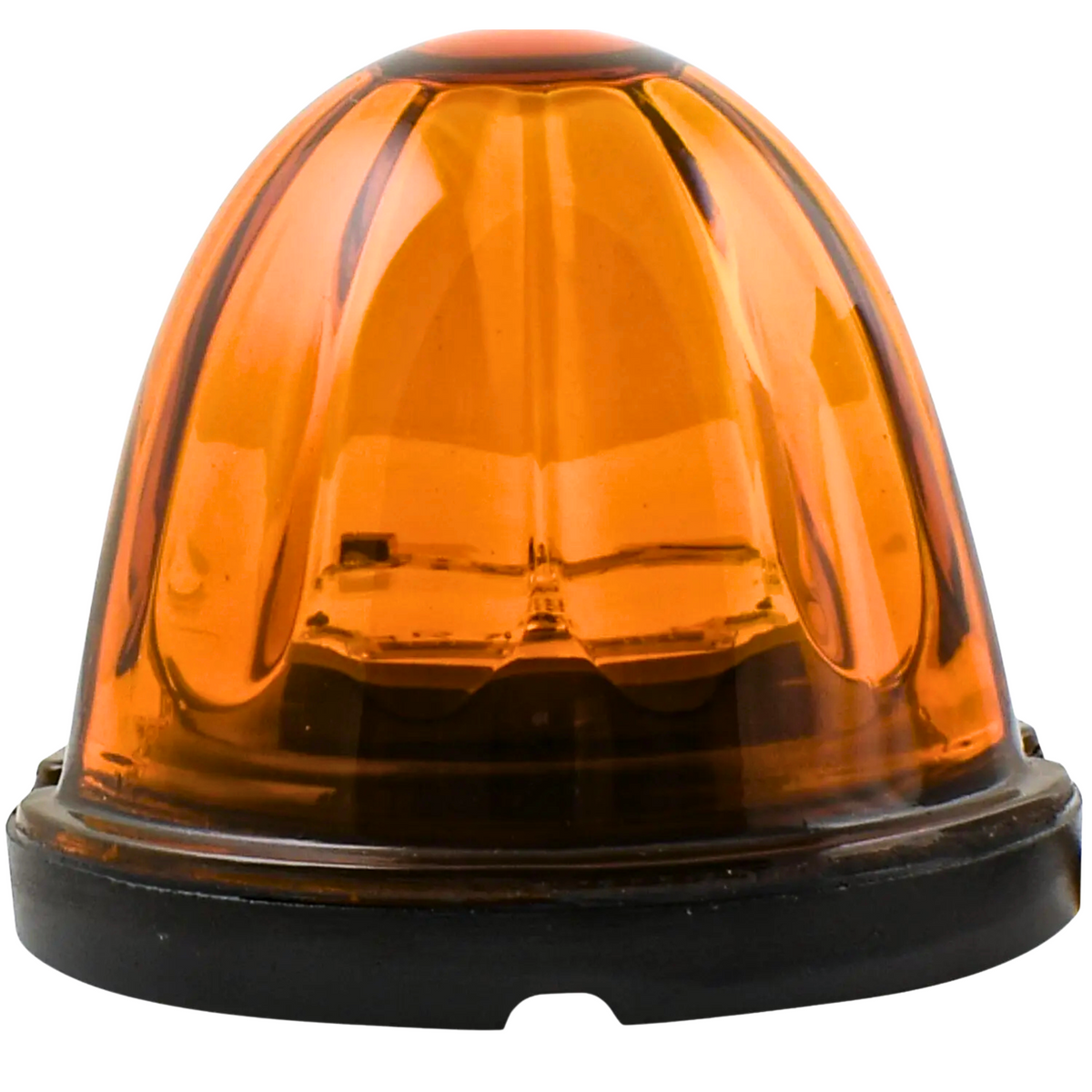 Super Star Watermelon Glass Lens Surface Mount LED Sealed Light | Amber/Light Amber | Grand General