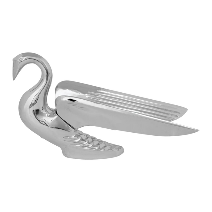 Swan Wonderwing Hood Ornament | Chrome | Grand General